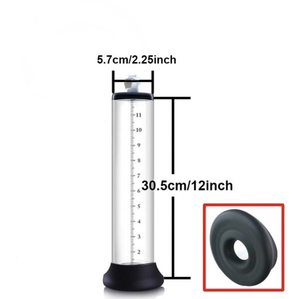12“ Premium Acrylic Penis Pump