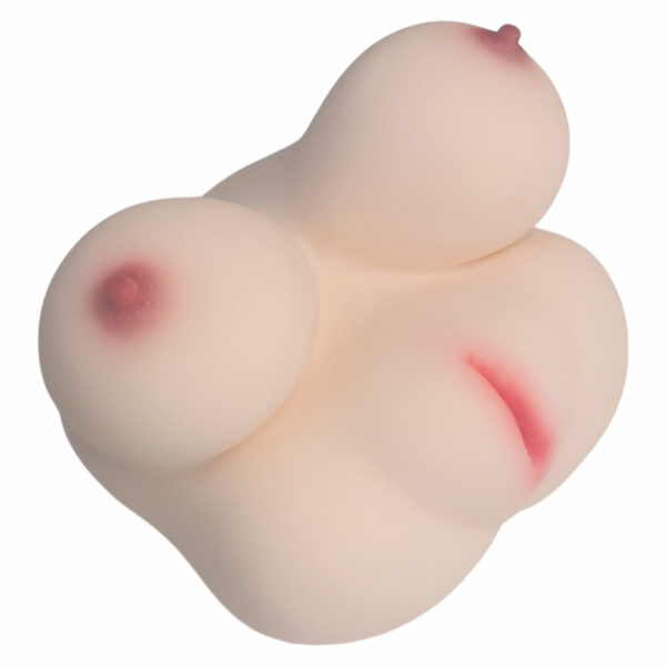 YC024 (7) 3.1kg Compact Breast Masturbator with Full Bust – YB024
